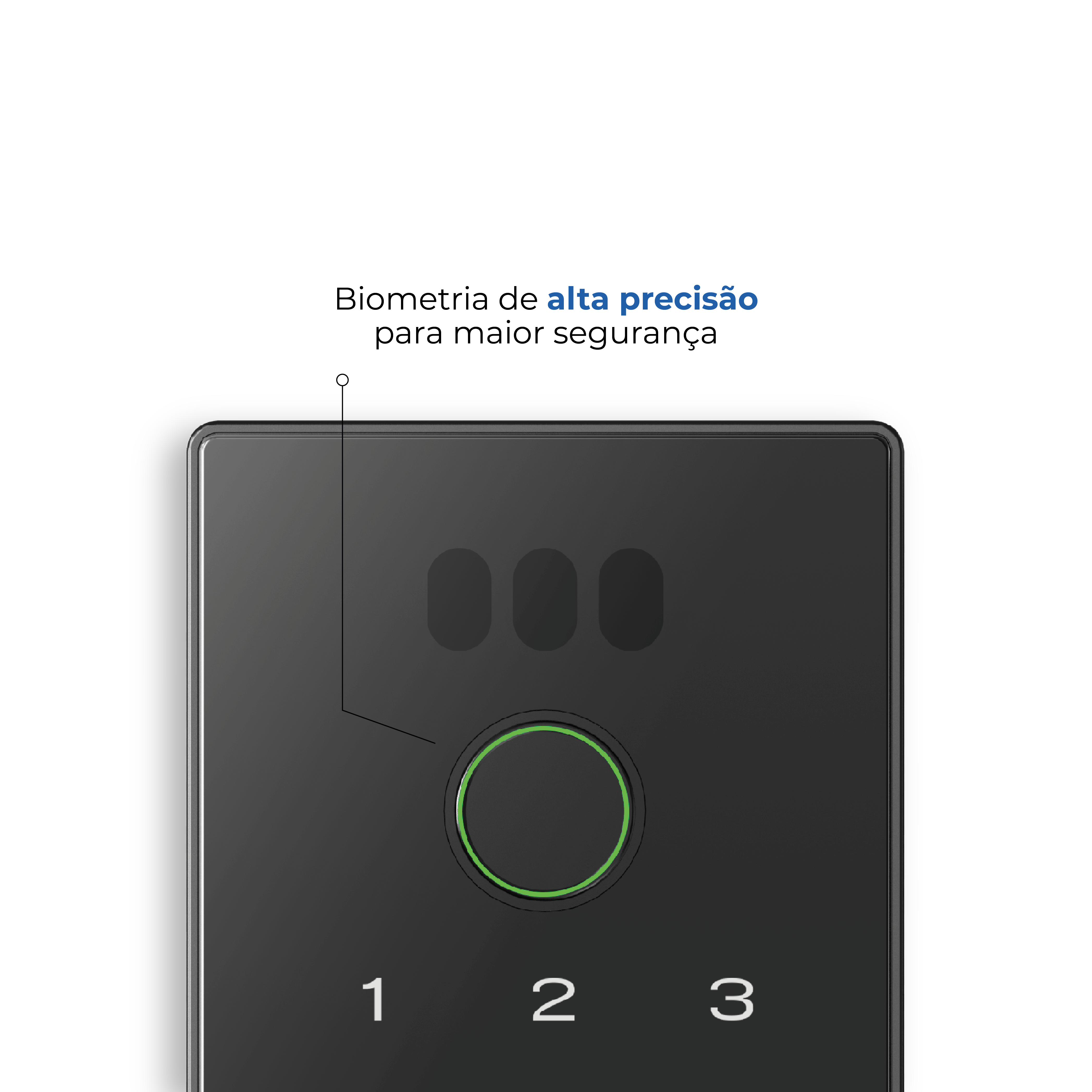 Fechadura Digital Dubai Face ID Primebras