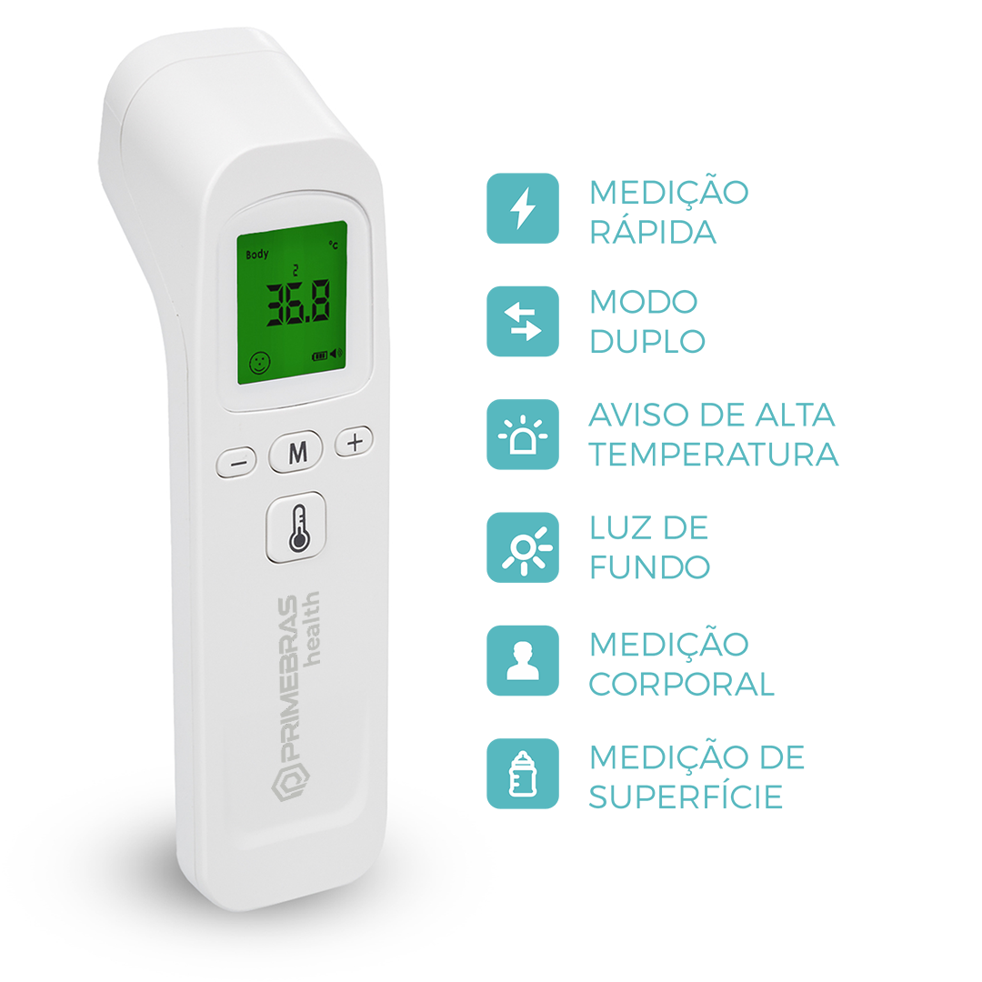 Termômetro Infravermelho Primebras PST101