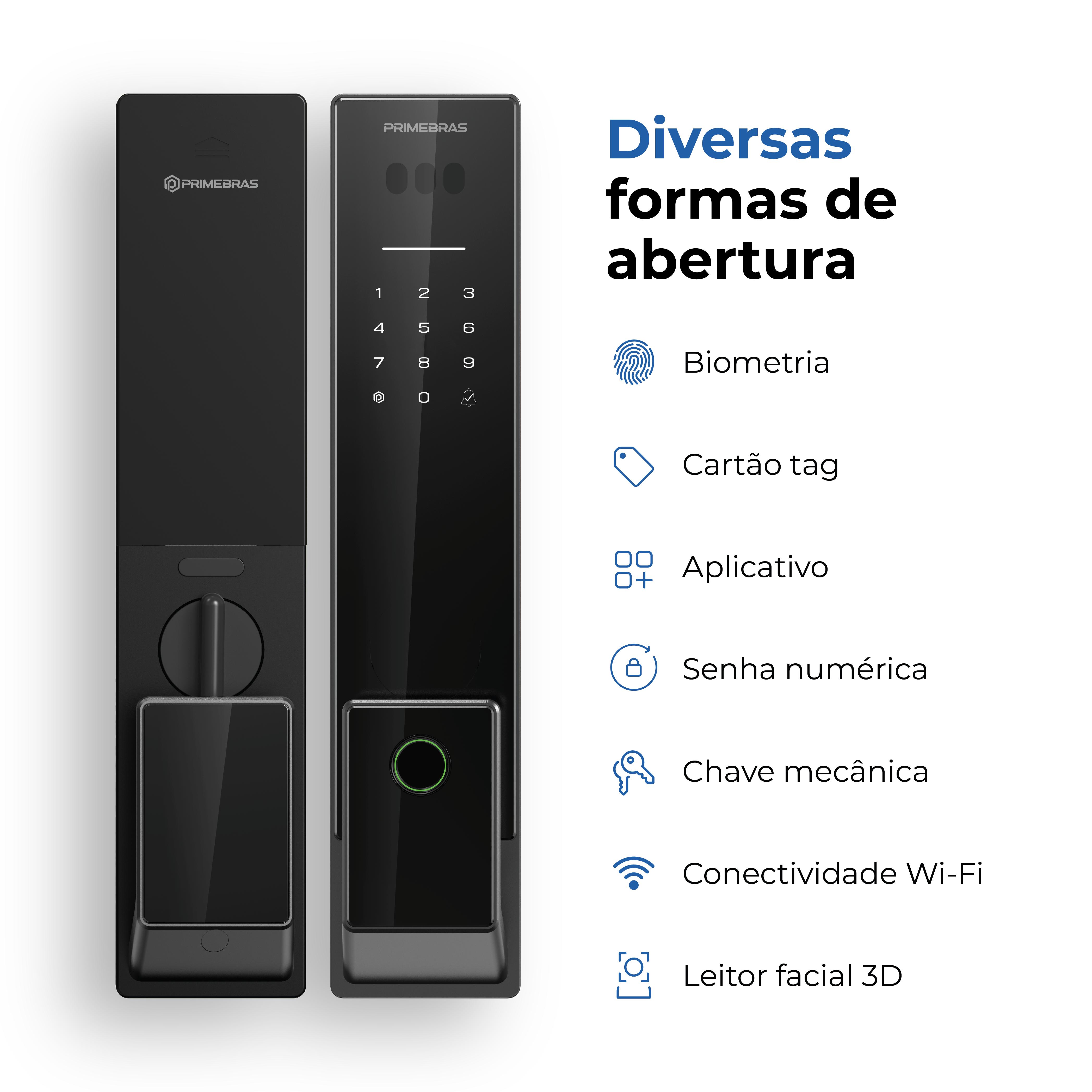 Fechadura Digital Doha Primebras
