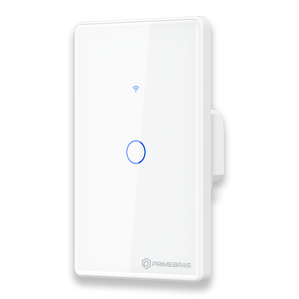 Interruptor Touch 1 Botão Wi-Fi TP1001 Branco
