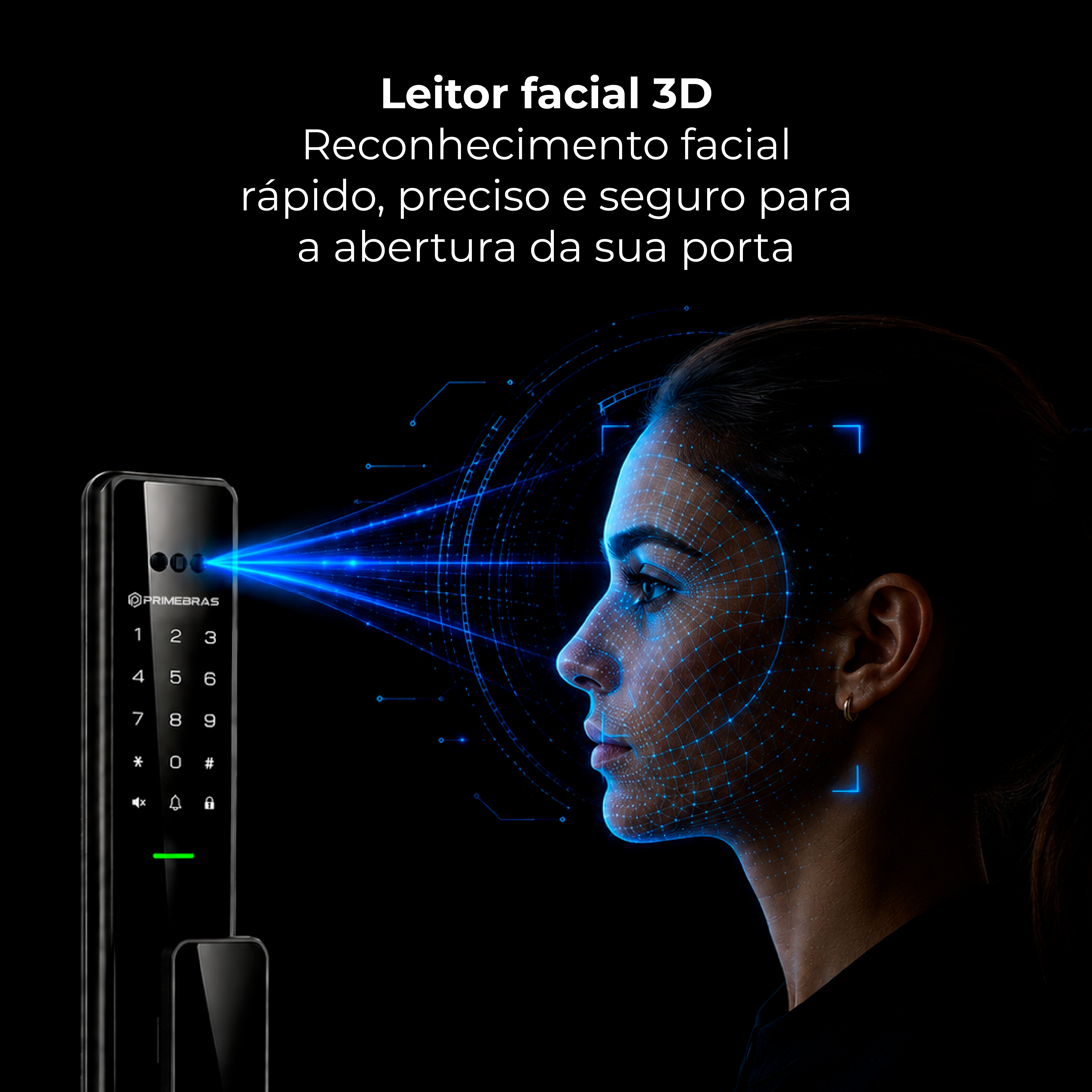 Fechadura Reconhecimento Facial Zurich
