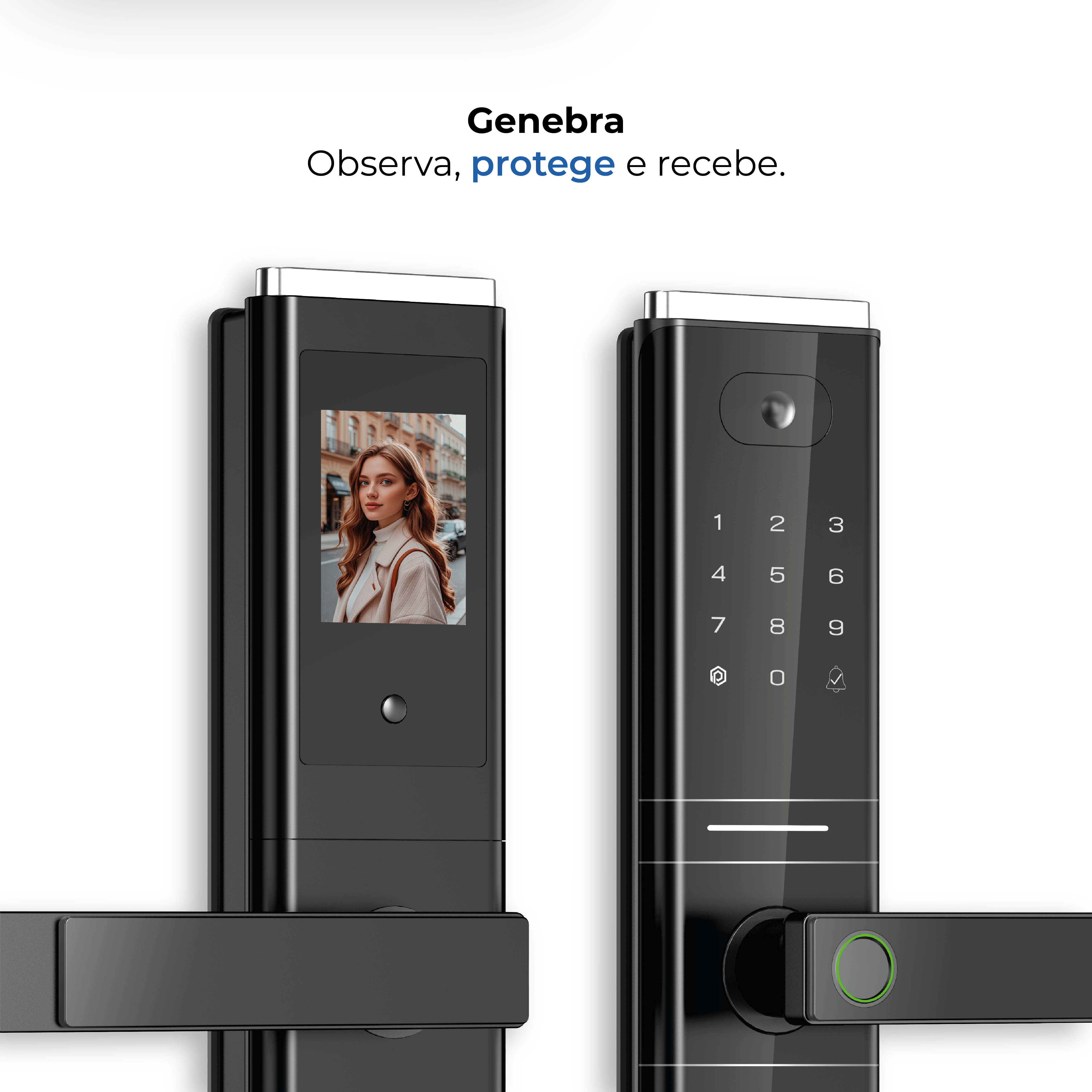 Fechadura digital Genebra Primebras