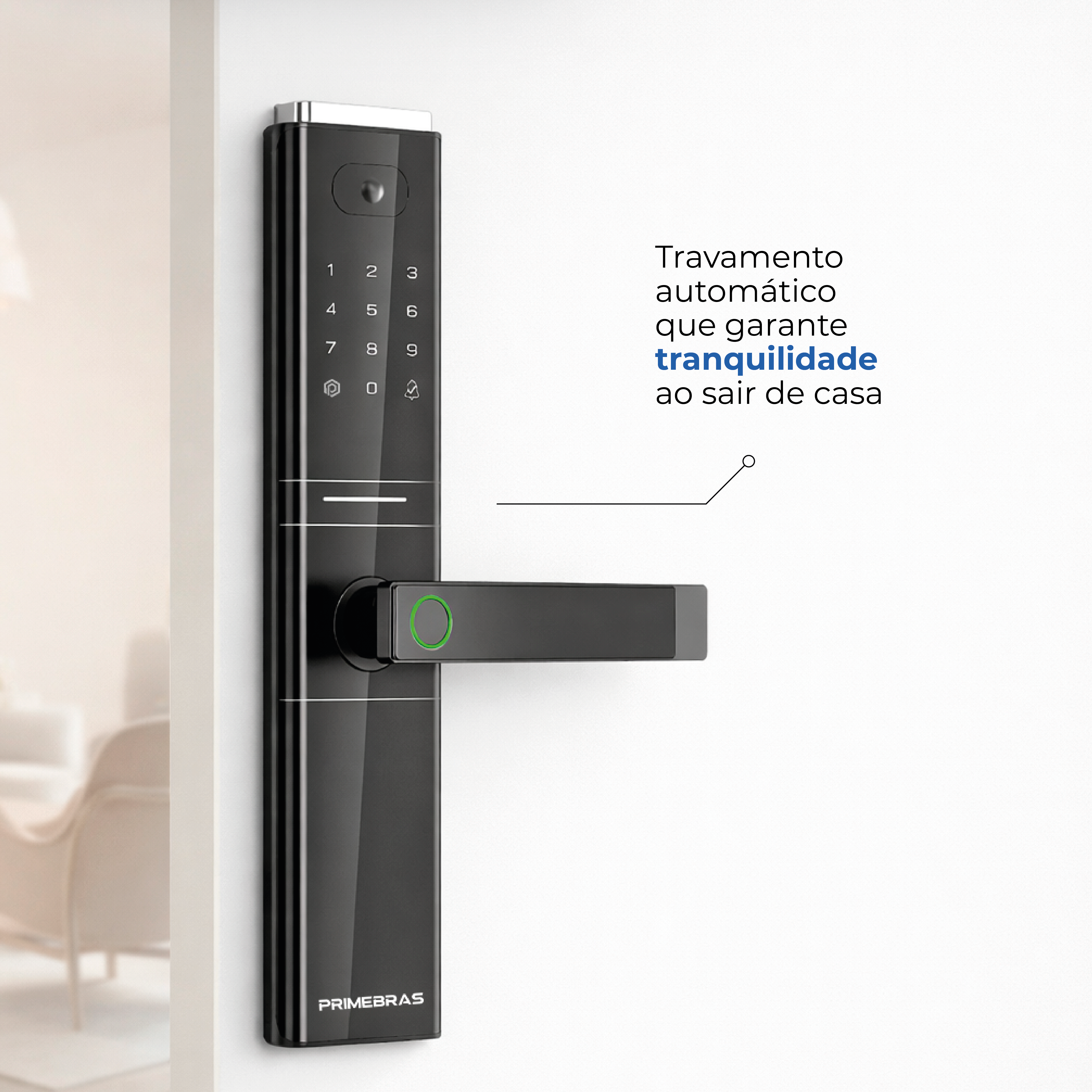 Fechadura digital Genebra Primebras