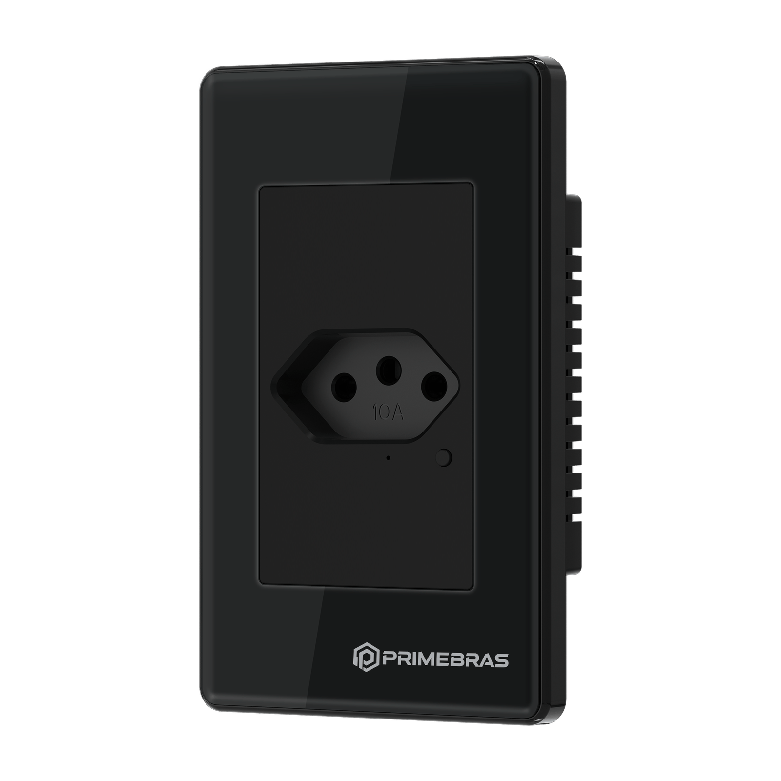 Tomada Inteligente Wi-fi Primebras 1 Canal TP1010 Preto
